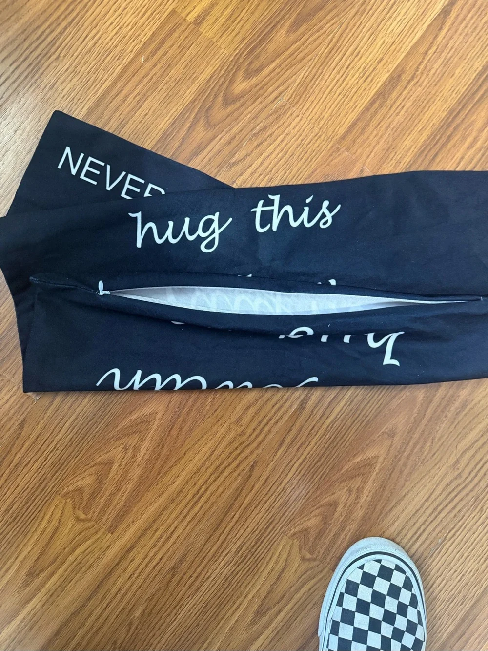 Lover Pillow Cover 2 sided I Love You Hug This Pillow Until You Can Hug Me